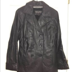 Wilson’s Leather coat
